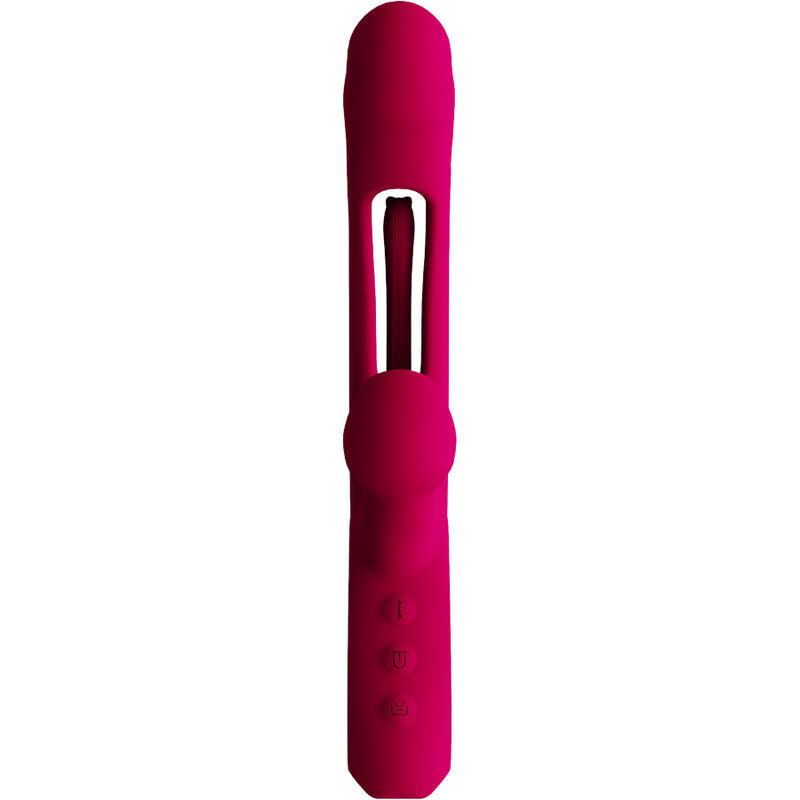 Armony Vibrador de Impacto Swing e Estimulador Duplo Modelo 2 Bordeaux