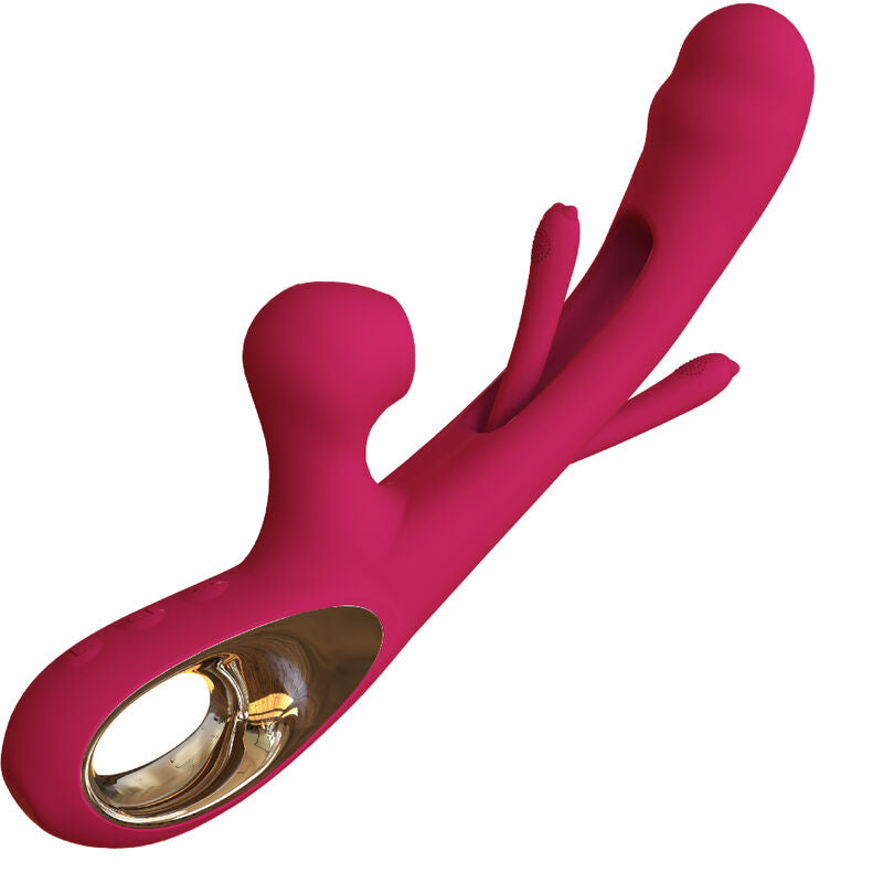 Armony Vibrador de Impacto Swing e Estimulador Duplo Modelo 2 Bordeaux