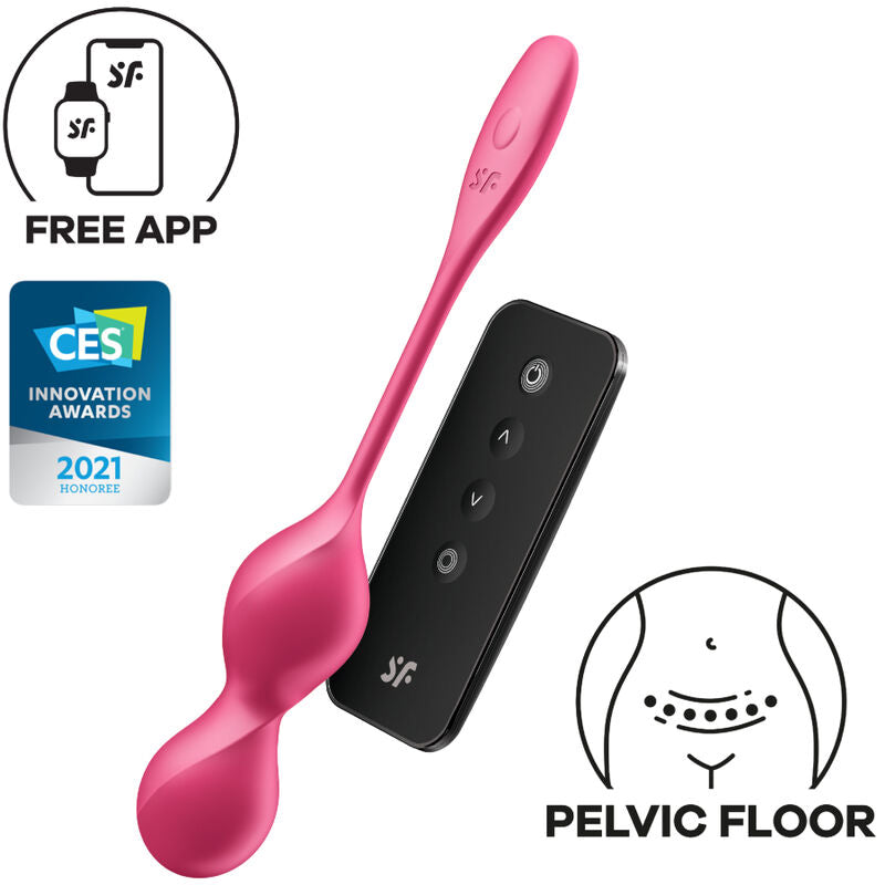 Satisfyer Love Birds 2 Bolas de Kegel Vibrantes + Aplicativo Gratuito