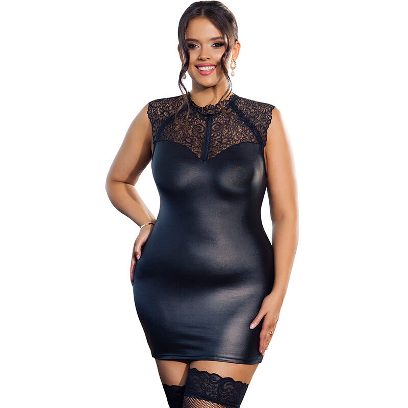 Subblime Vestido Sexy de Couro L/xl