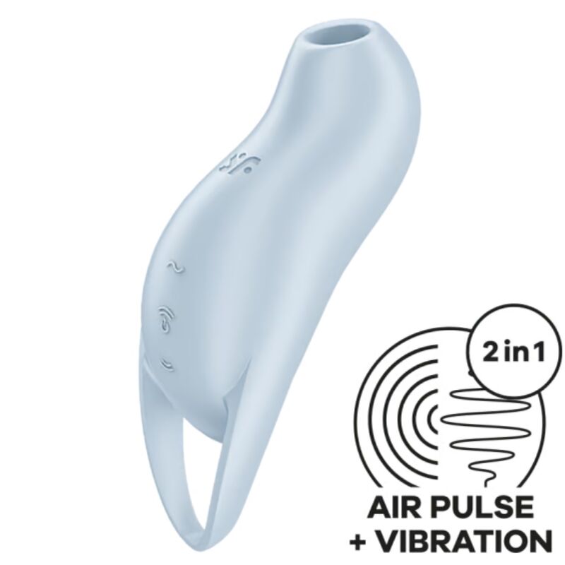 Satisfyer Pocket Pro 1 Estimulador de Clitóris Azul Claro