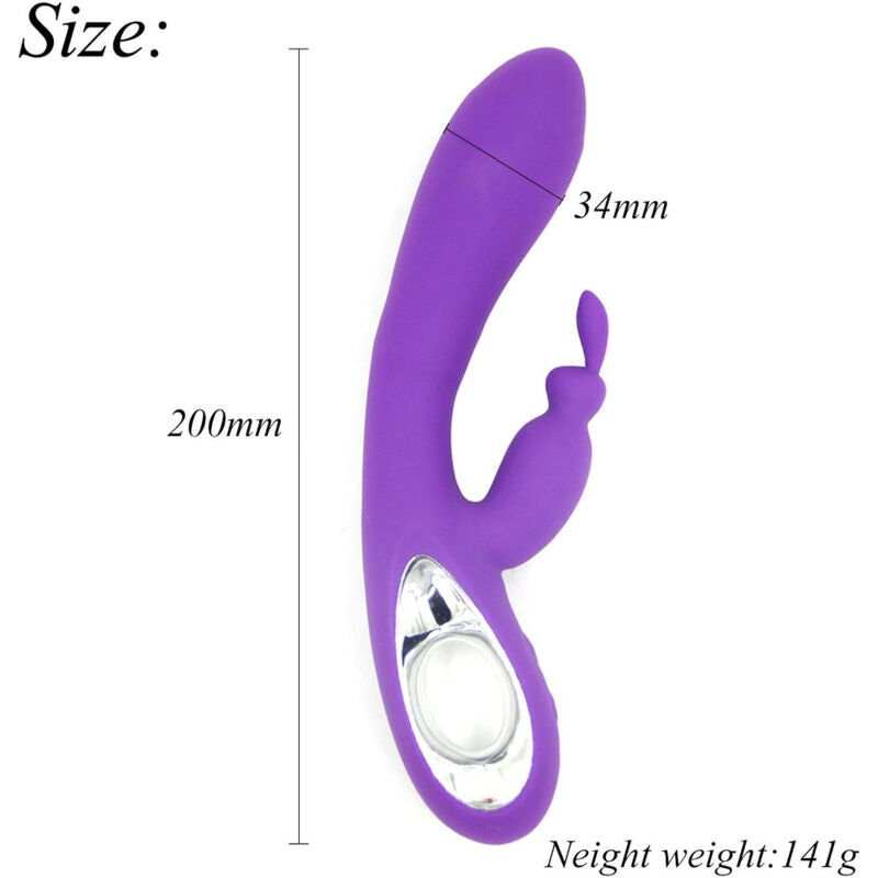 Armony Vibrador de Anel de Puxao de Coelho Bella Violet
