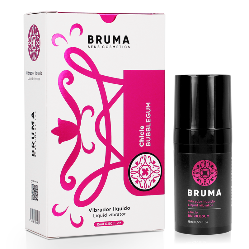 Bruma - Vibrador Líquido Ultra Deslizante Bubblegum 15 ml