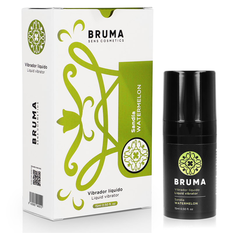 Bruma - Vibrador Líquido Ultra Deslizante Melancia 15 ml