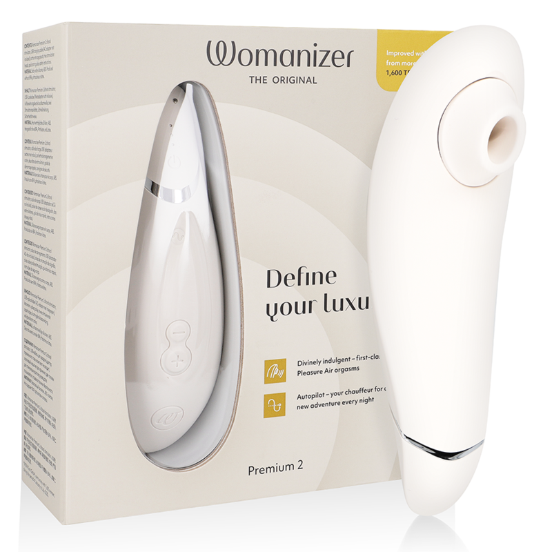 Womanizer Premium 2 Estimulador Clitorial Warm Grey
