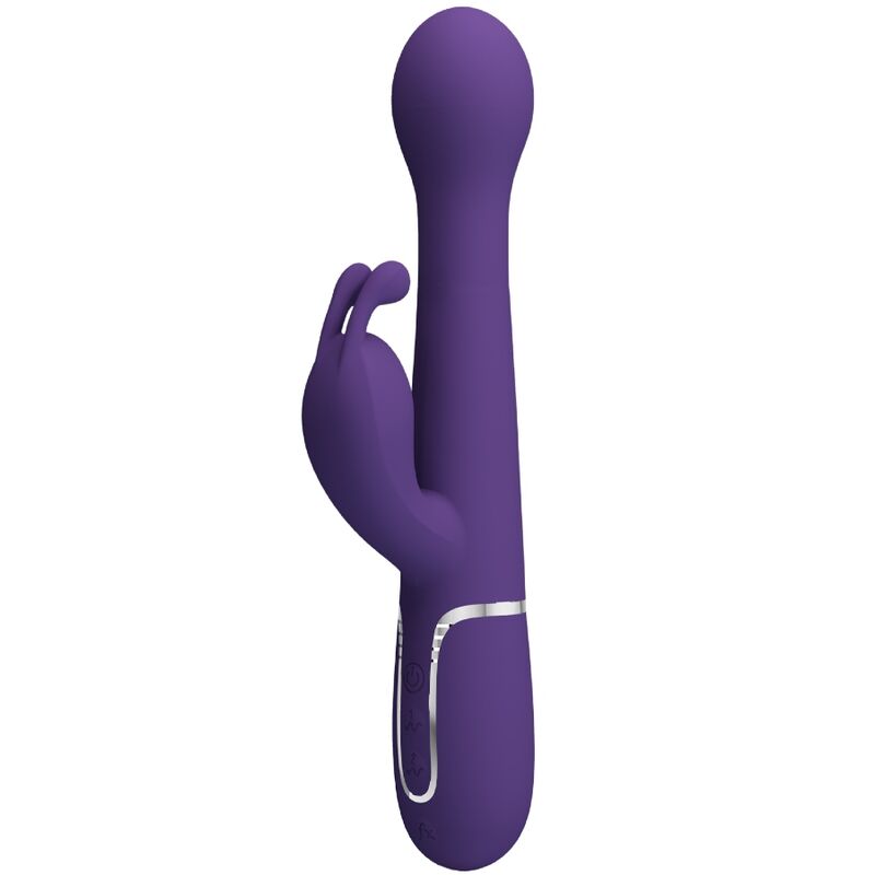 Pretty Love Dejon Vibrador Coelho 3 Em 1 Multifuno Roxo