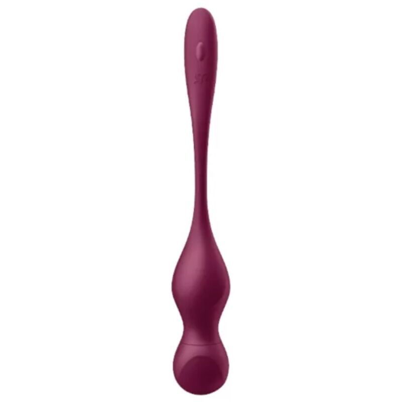 Satisfyer Love Birds Vary Bolas Vibratórias Aplicativo Gratuito Vinho Tinto