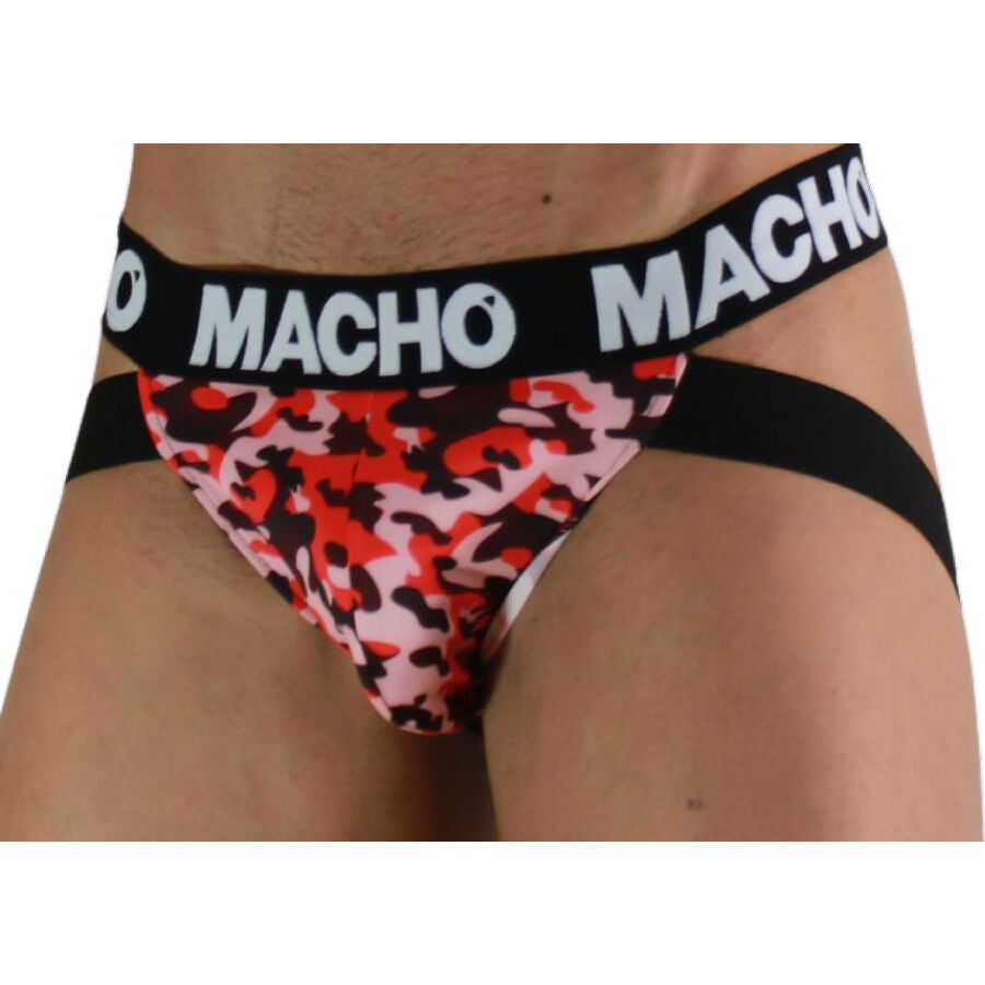 Macho Mx28mr Jock Militar Vermelho Xl