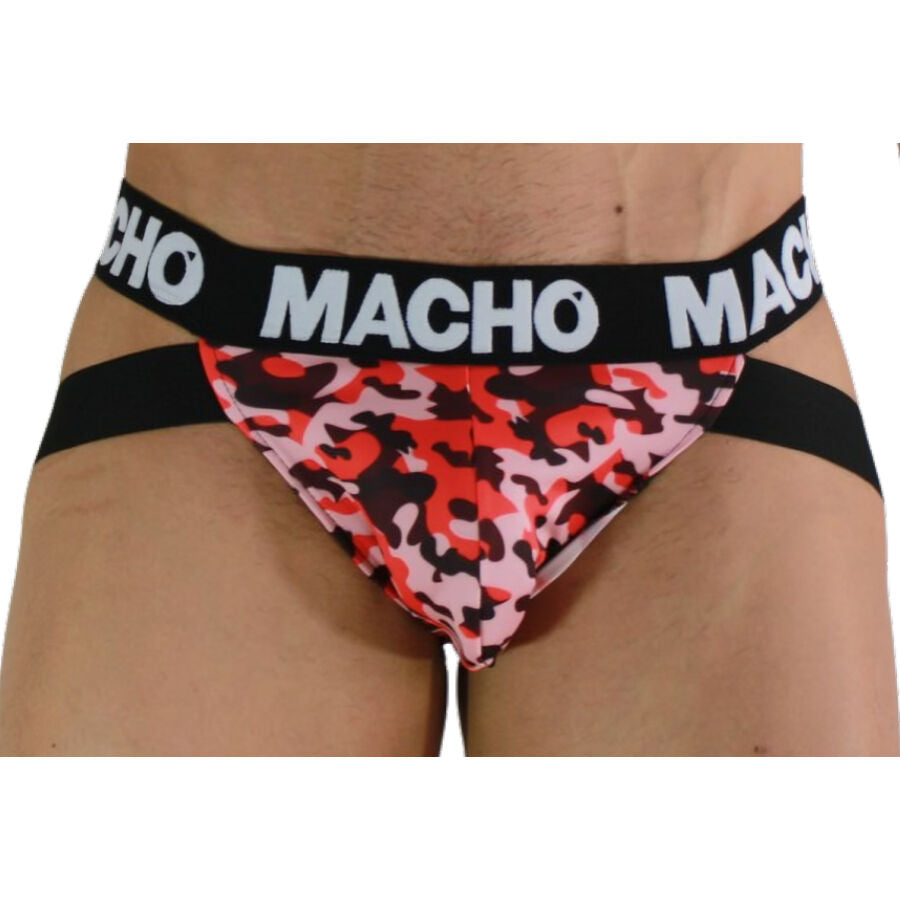 Macho Mx28mr Jock Militar Vermelho Xl