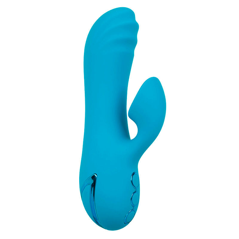 Calexotics Sunset Beach Seducer Vibrador e Estimulador 10 Funções Azul