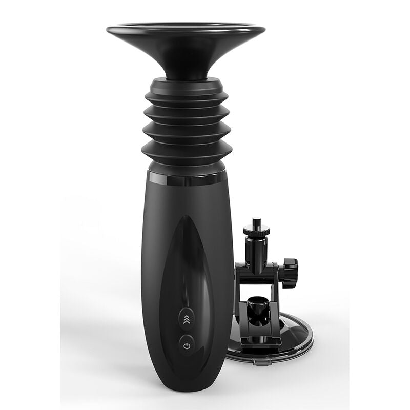 Fetish Fantasy Series Body Dock Thruster Dildo Clamp Com 7 Modos de Empurrar Preto