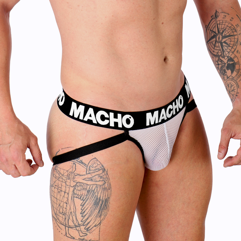 Macho Mx26x1 Jock Grid Branco L