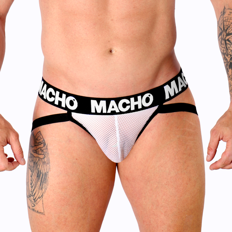 Macho Mx26x1 Jock Grid Branco S