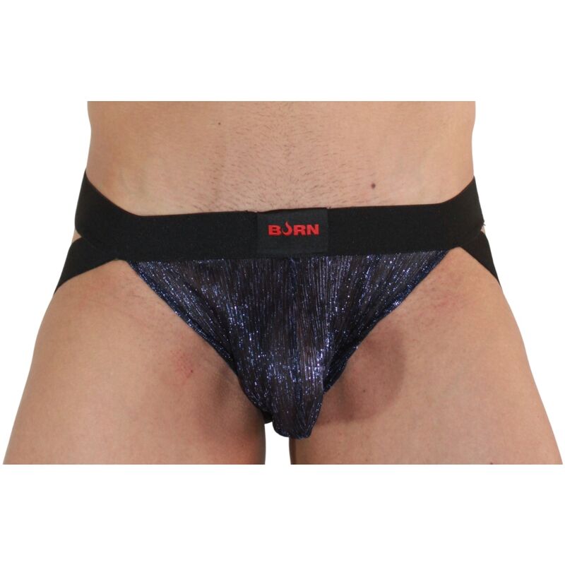 Burn 006 Jock Brilhante Azul / Preto S