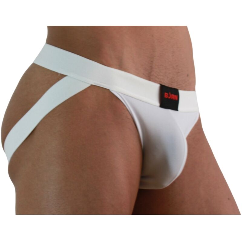Burn 007 Jock Lycra Branco S