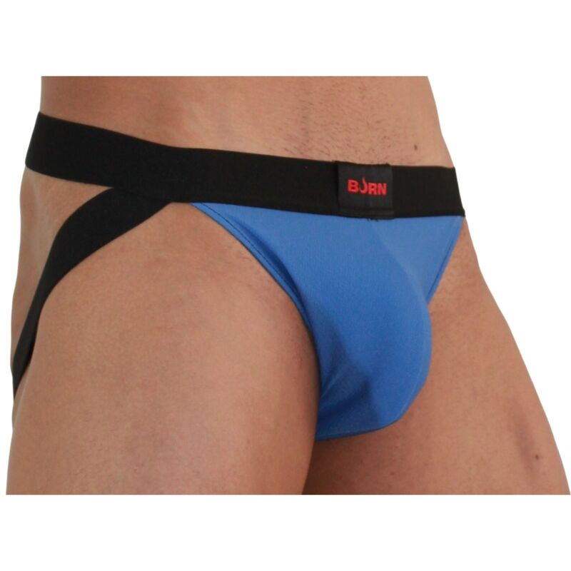 Burn 008 Jock Azul / Preto S