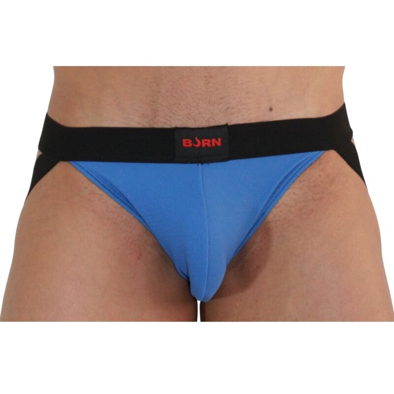 Burn 008 Jock Azul / Preto S