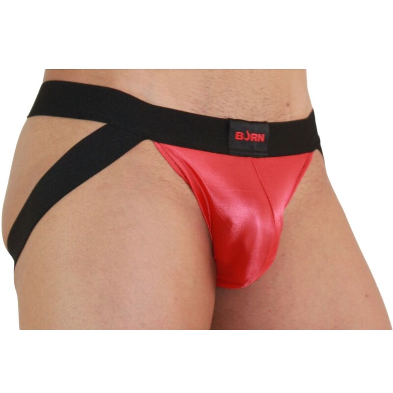 Burn 010 Jock Vermelho / Preto S