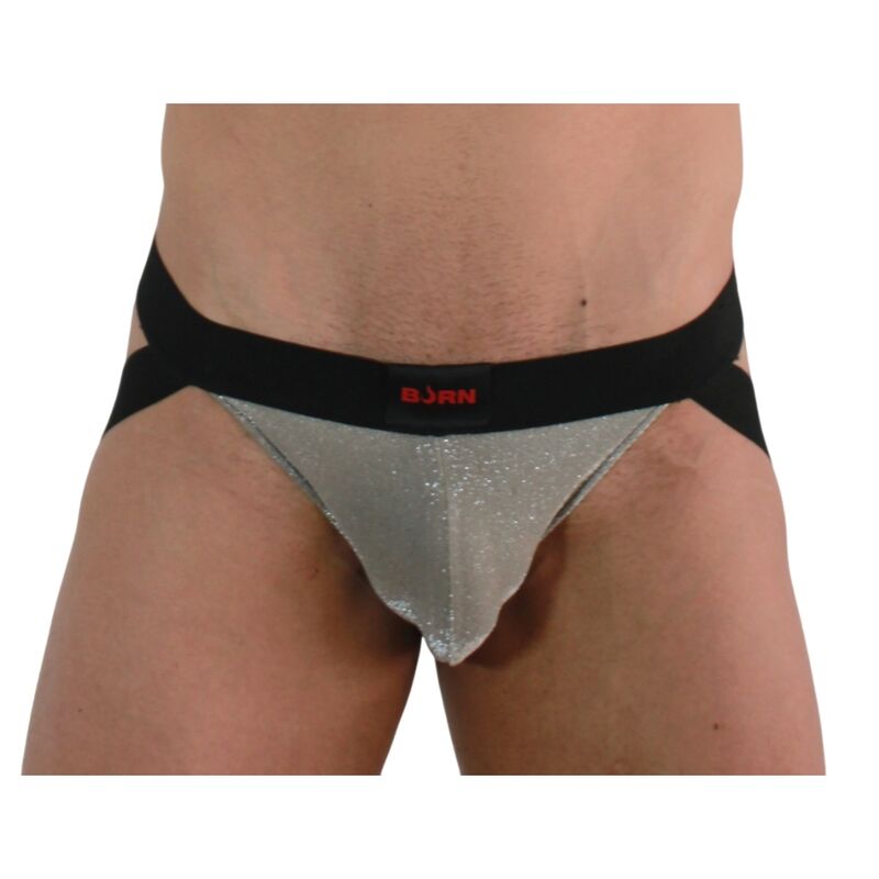 Burn 001 Jock Brilhante Bege / Preto M