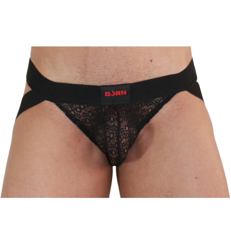 Burn 005 Jock Lingerie Preto Xl