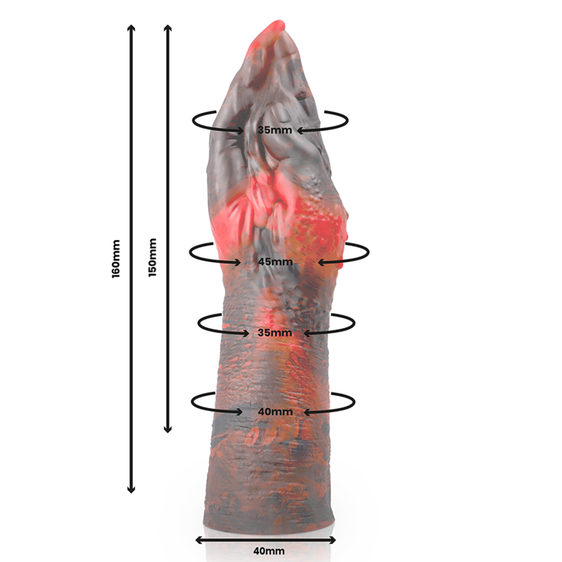 Epic Lilith Dildo Demónio Maligno S