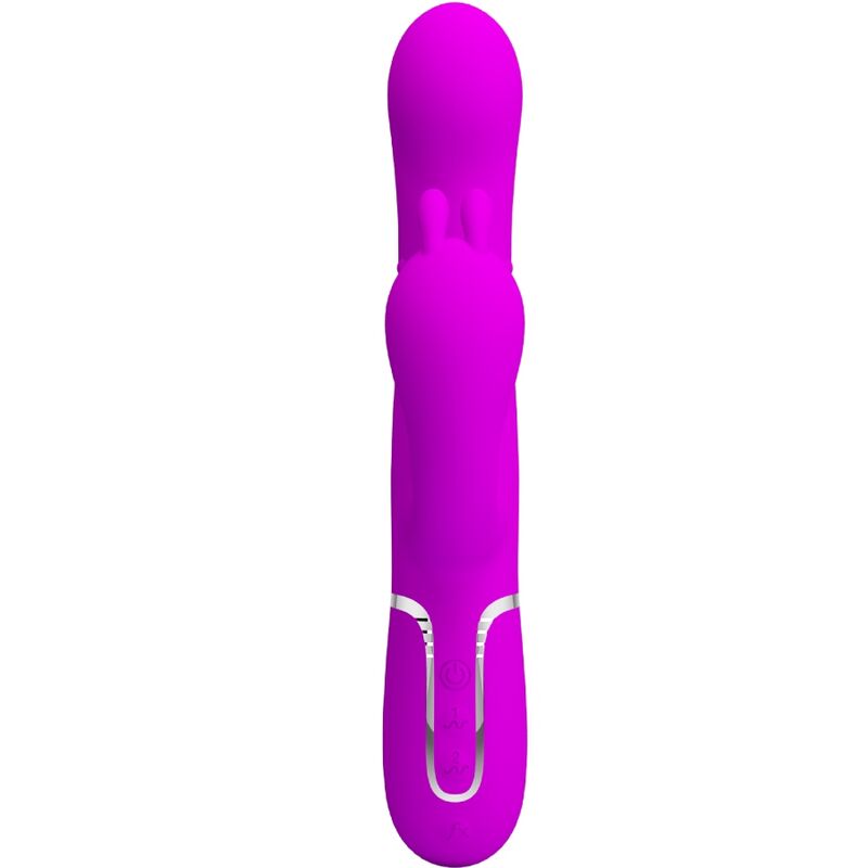 Pretty Love Cammy Vibrador Triplo Multifuncional 4 Em 1 Rosa