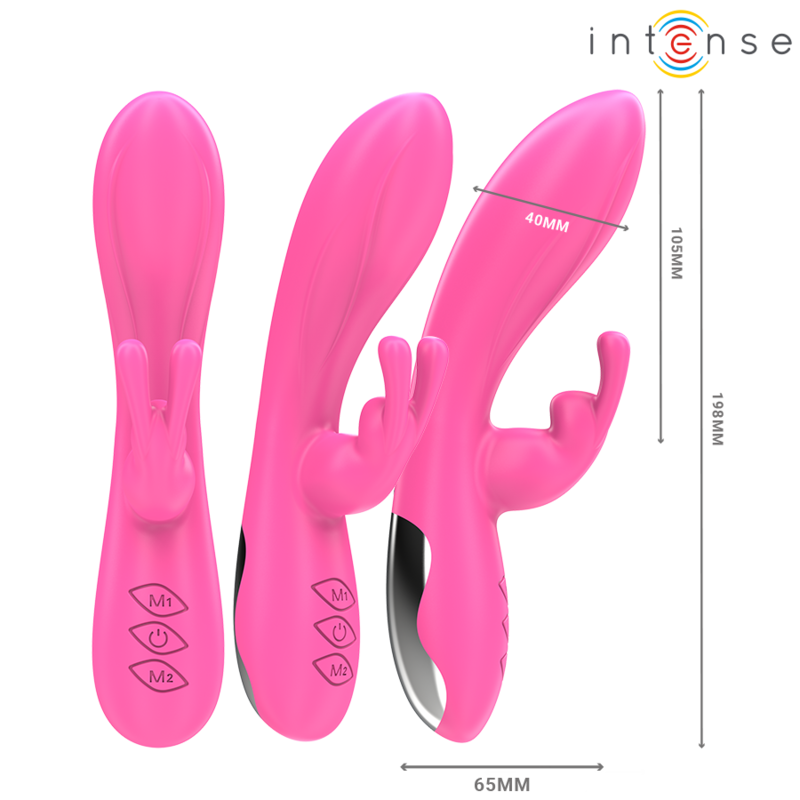 Intense Randall Rabbit Vibrador 10 Vibrações Rosa