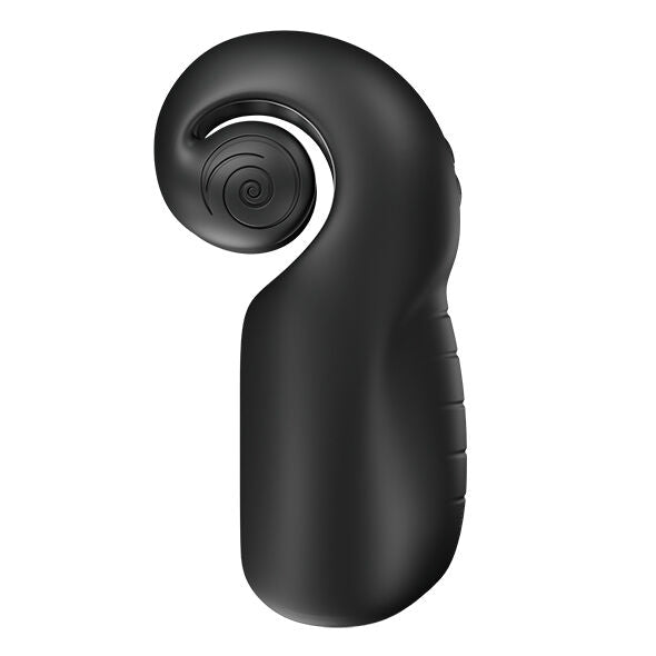 Snail Vibe Evo para Ele Masturbador Masculino Slide N'roll Preto