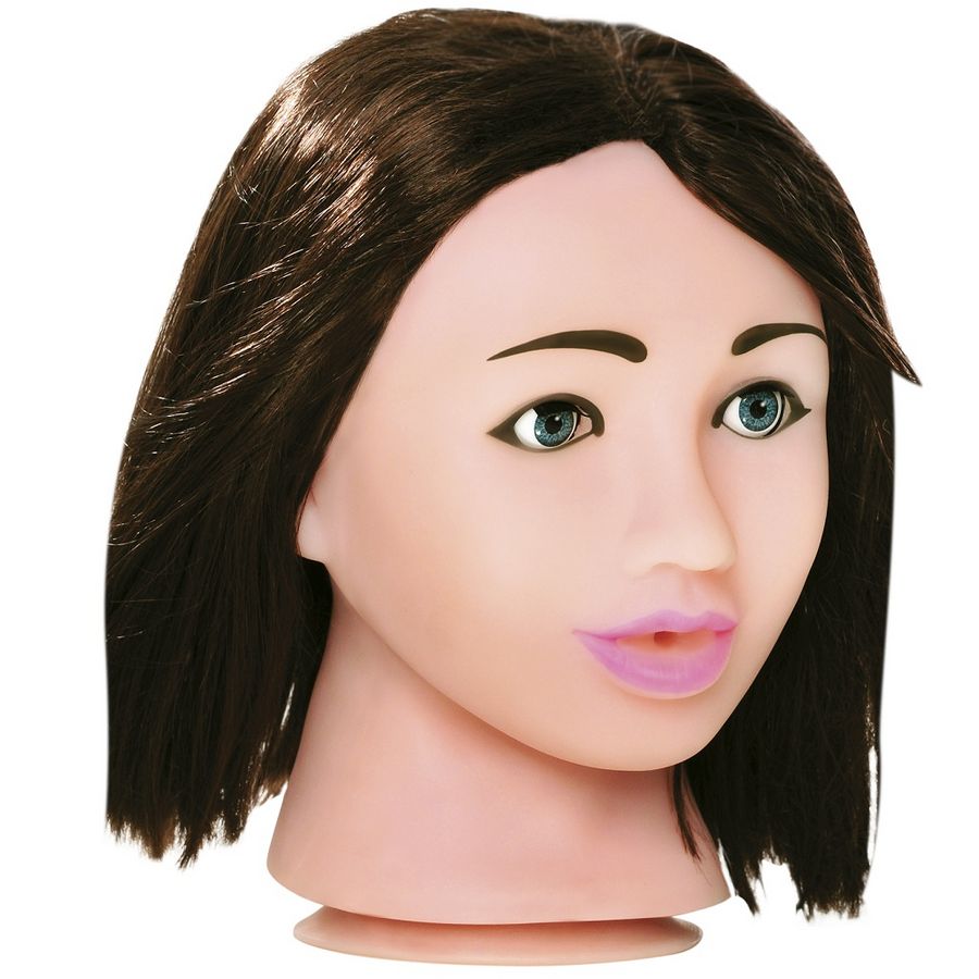 Extreme Toyz Foda-me Mega Masturbador Marrom Face