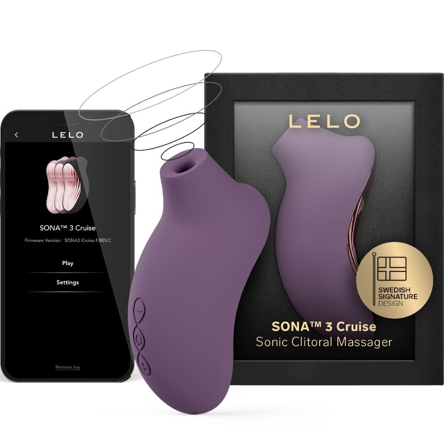 Lelo - Sona 3 Cruise Sonic Massageador Clitórico Ameixa