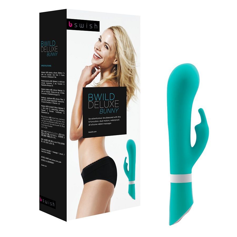 B Swish Bwild Deluxe Coelho Vibrador Jade