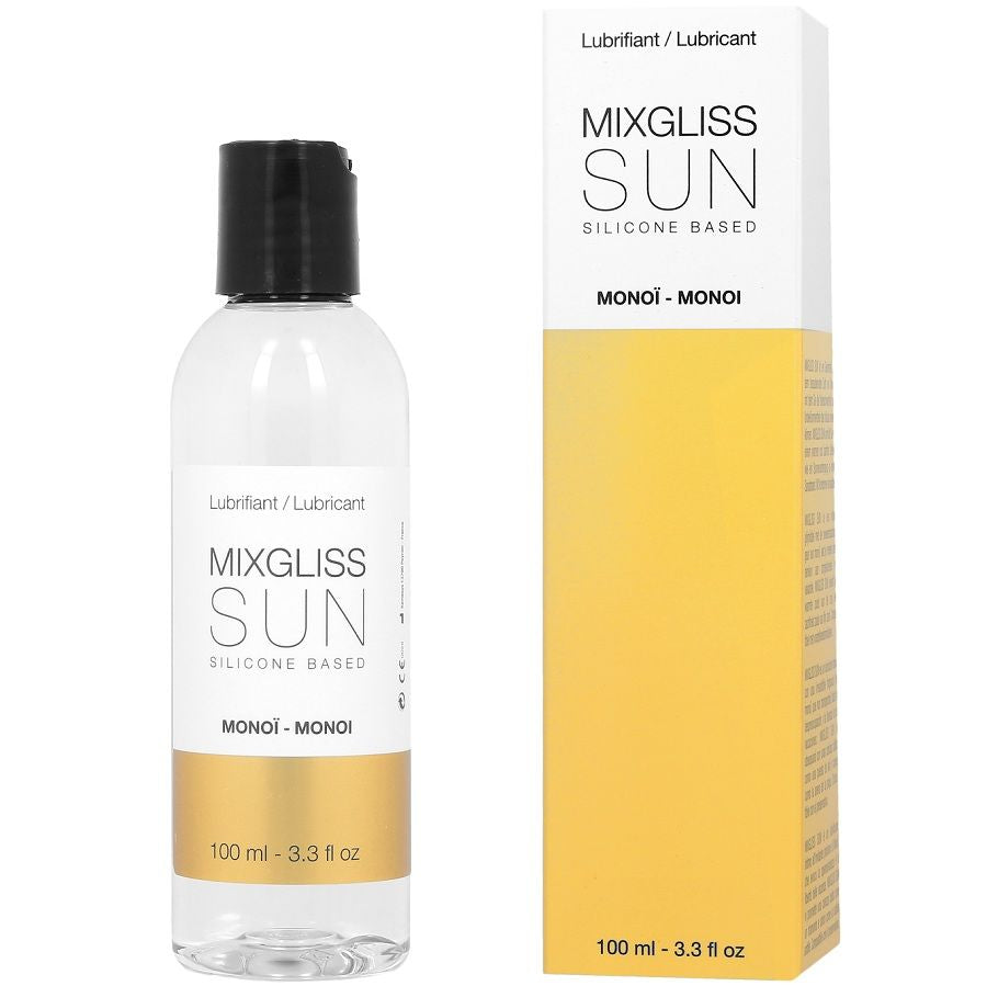 Mixgliss Lubrificante  Base de Silicone Aroma Monoi 100ml