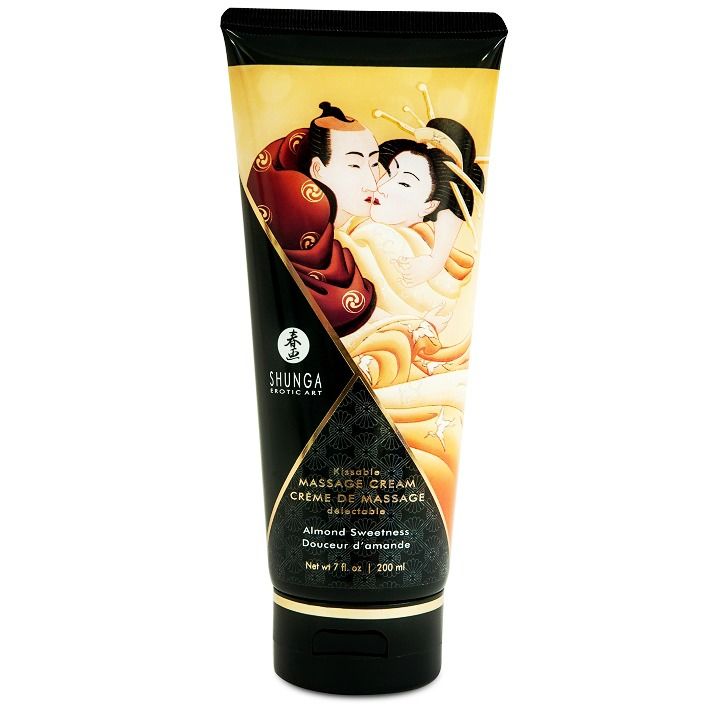 Shunga Creme de Massagem de Amêndoa Doce 200 Ml