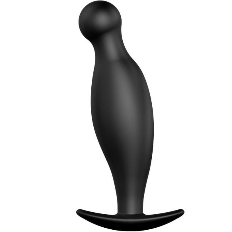 Pretty Love -Plug Anal de Silicone 11.7 cm Preto