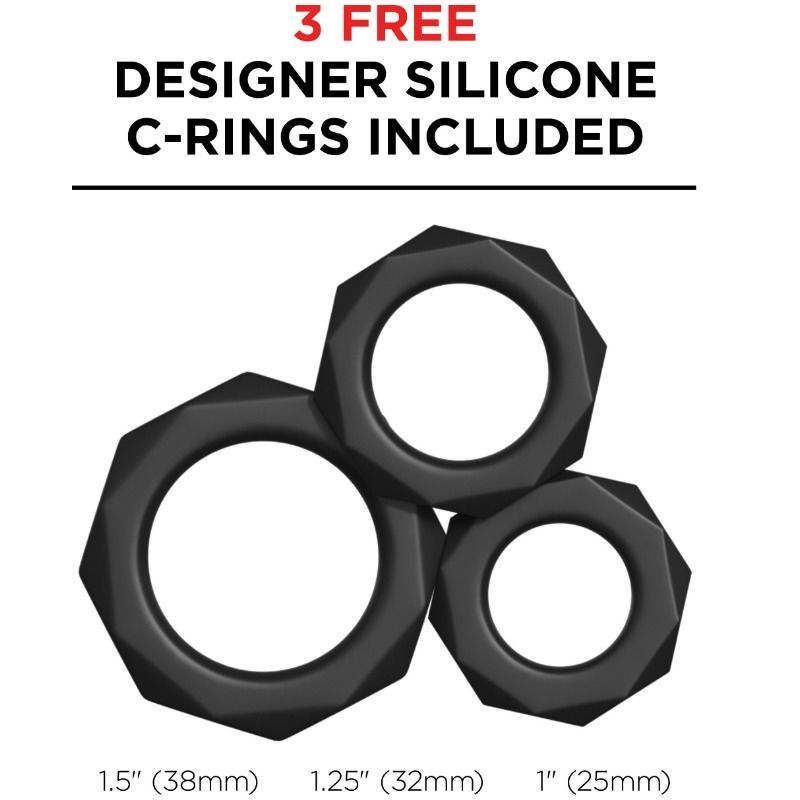 Pdx Elite Stroker Vibrante Compressor de Galo