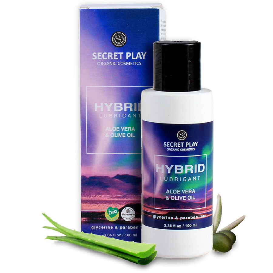 Secretplay Lubrificante Orgânico Híbrido 100 Ml