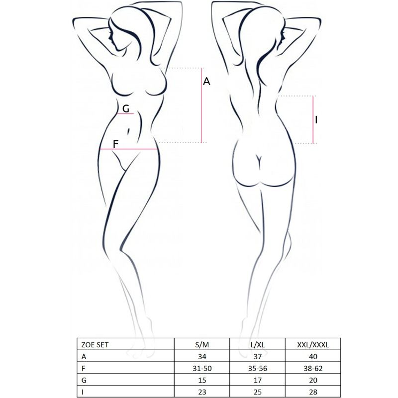 Passion Conjunto Woman Zoe Tamanho L/xl