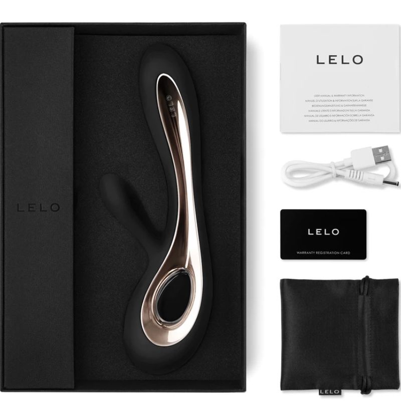 Lelo Vibrador Soraya 2 Coelho Preto