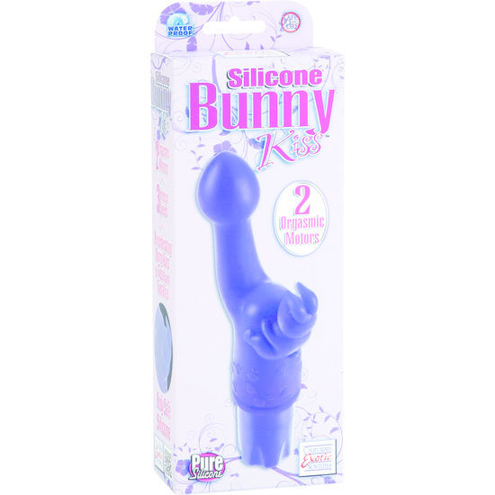 Calexotics Kiss Coelho de Silicone Kiss Roxo