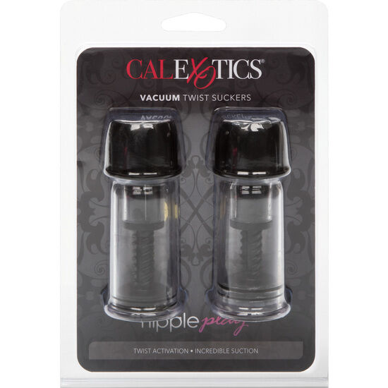 Calexotics Vacuum Twist Suckers Pretos