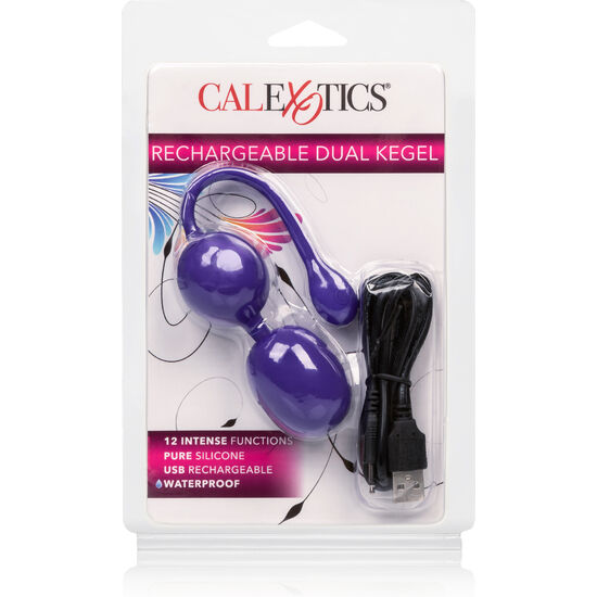 Calexotics Recarregvel Duplo Kegel Roxo