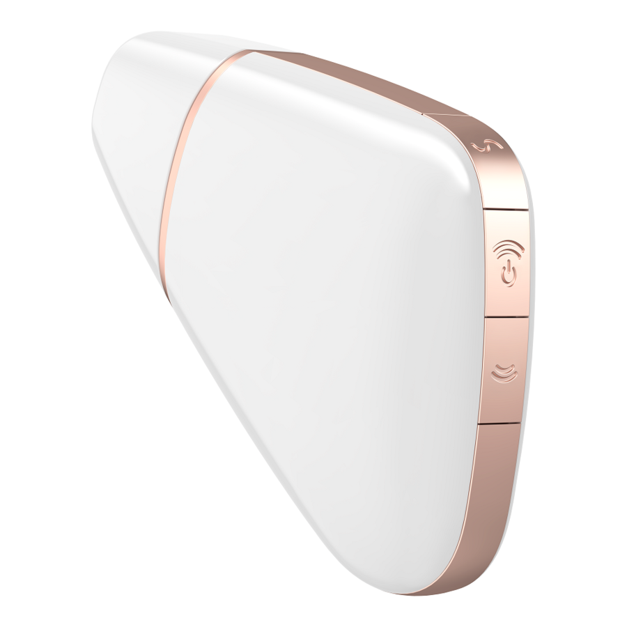 Satisfyer Estimulador e Vibrador Love Triangle Branco