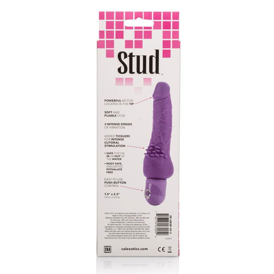 Calexotics Vibrador Roxo Cliterrífico Power Stud