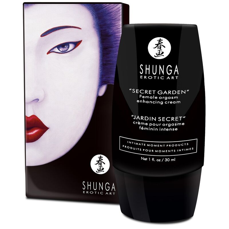 Shunga Creme de Orgasmo Feminino Intenso Jardim Secreto 30 ml