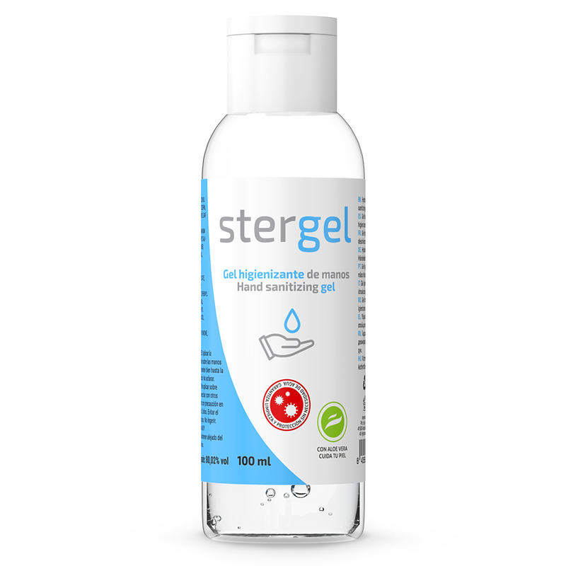 Stergel - Gel Hidroalcoólico Desinfetante de Mãos Aloe Vera 100ml