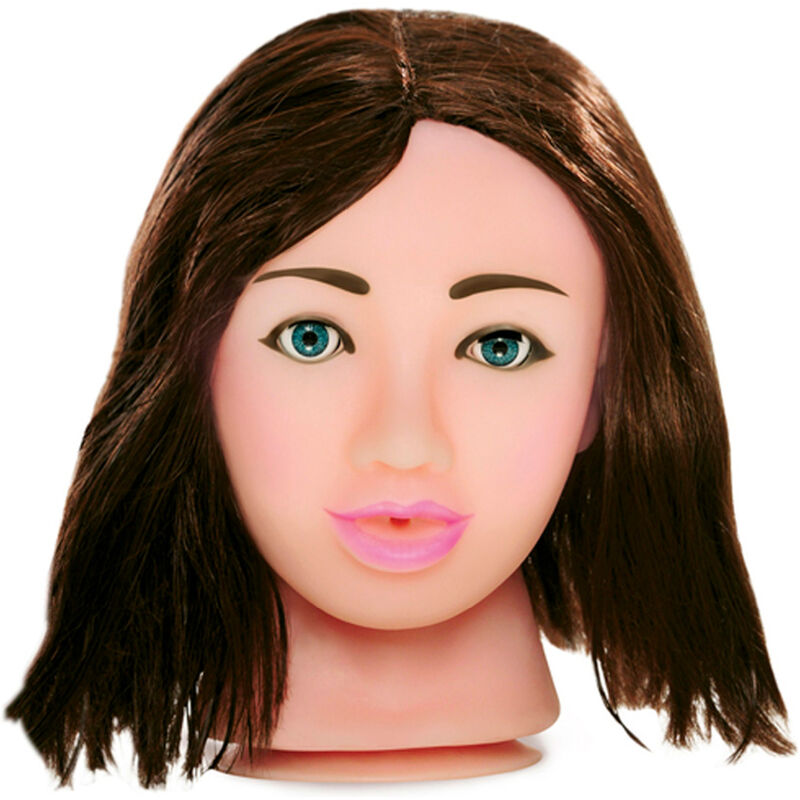 Extreme Toyz Foda-me Mega Masturbador Marrom Face