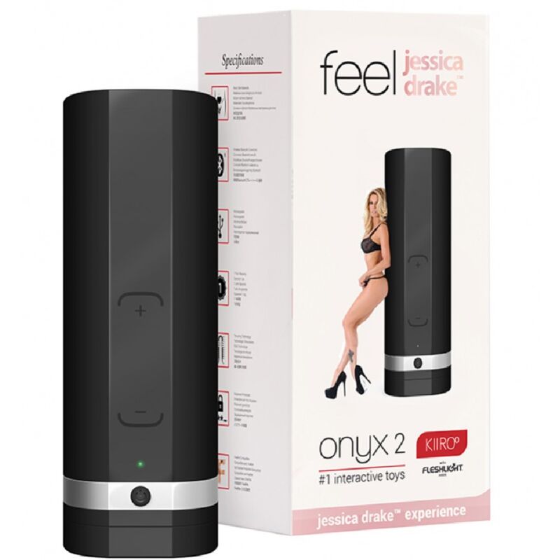 Kiiroo Onyx+ Masturbador Teledildonic Jessica Drake Experience