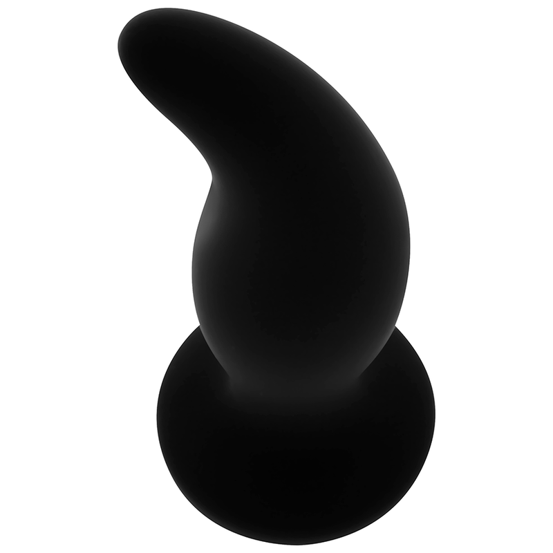 Ohmama -Plug Anal Curvo de Silicone Ponto P 12 cm