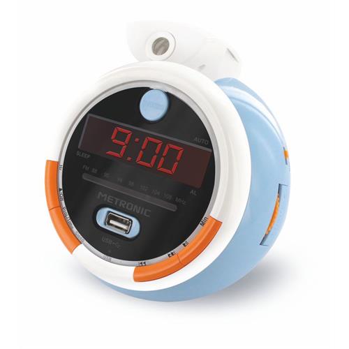 Metronic Rádio Relógio USB com Projecção 477342