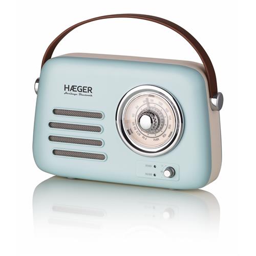 Haeger Rádio Portátil com Bluetooth HERITAGE